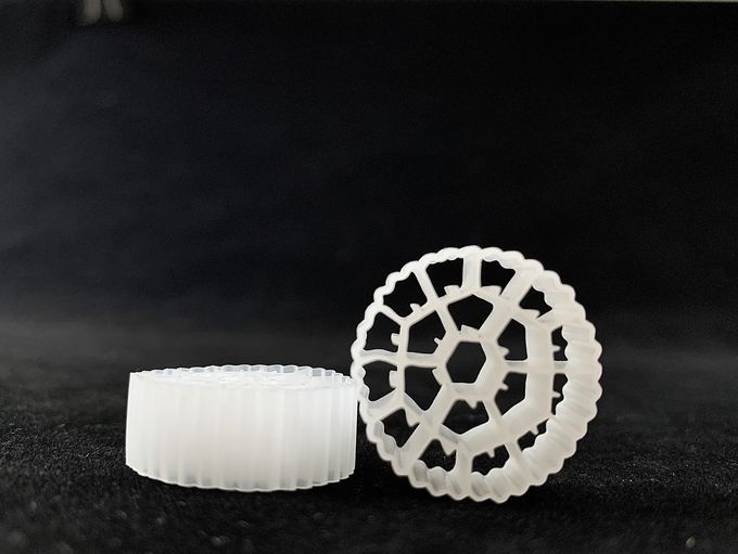 HDPE 19 Abwasser-Filtermaterial der Raum-MBBR 25X10mm 1