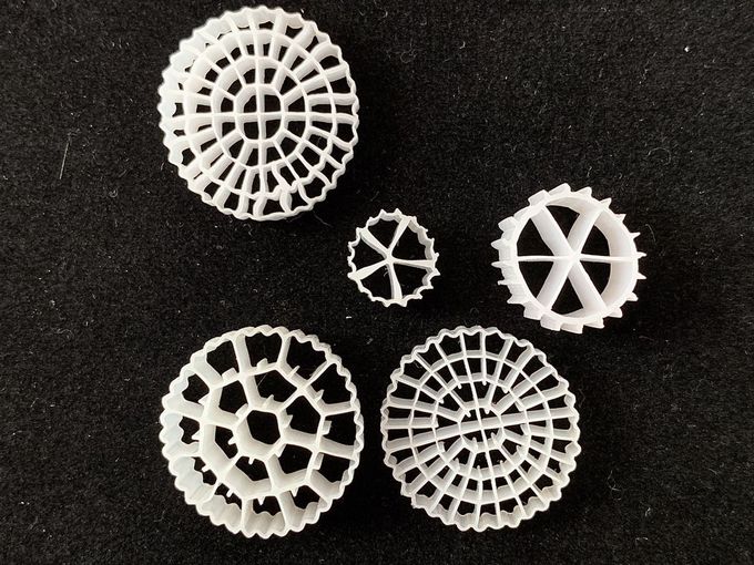HDPE 25X4mm biologische Filtermaterial-Abwasseraufbereitung 1
