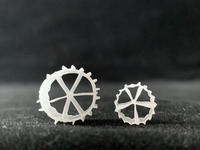 10X7mm MBBR K1 Biofilter Medien Aquaponics weiß 2
