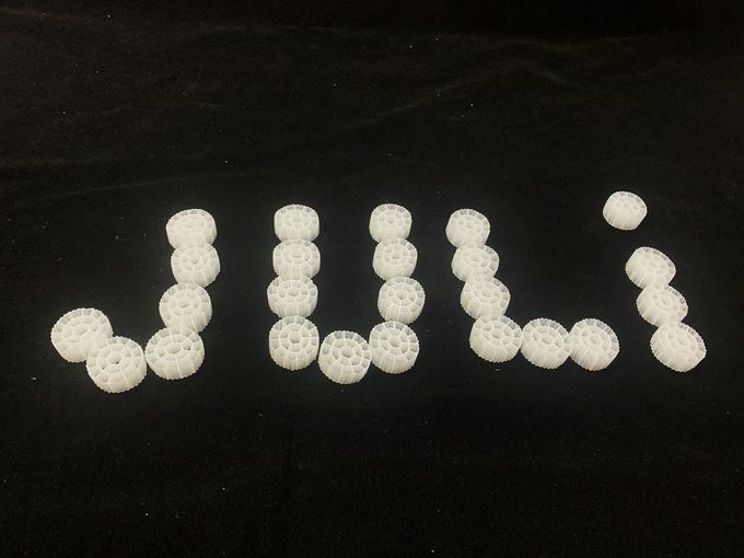 10X7mm MBBR K1 Biofilter Medien Aquaponics weiß 1