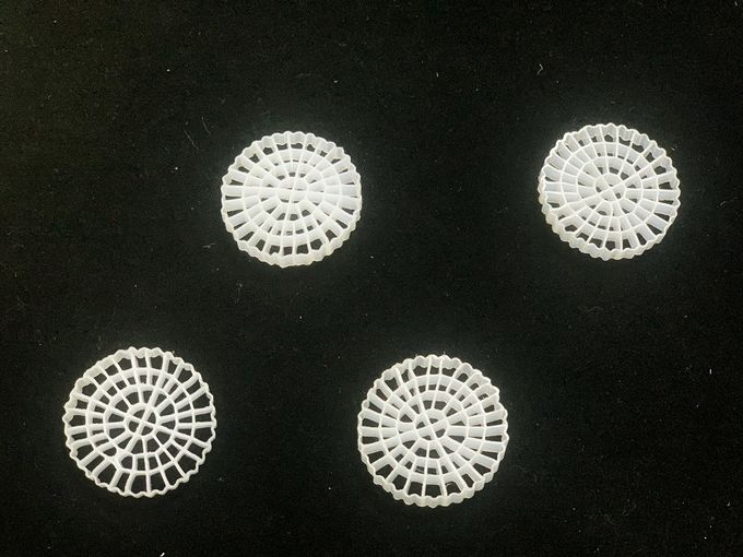 25X4mm Mbbr Medien-Fläche-weißes Jungfrau HDPE 0